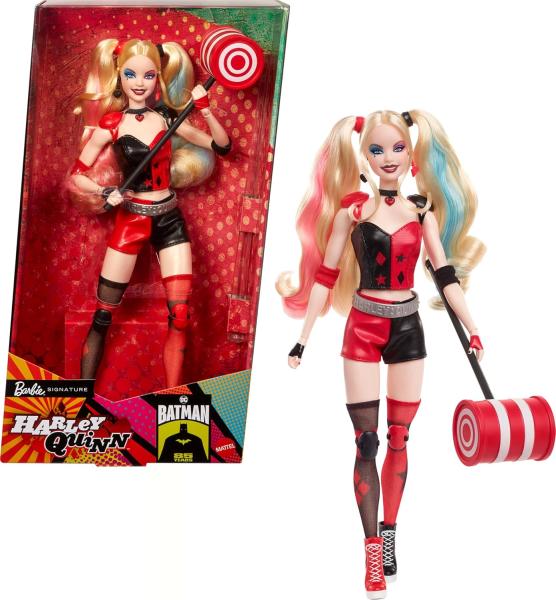 Харли Квин с битой "DC Batman 85th " (около 30 см.)  от Mattel