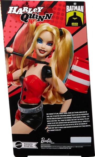 Харли Квин с битой "DC Batman 85th " (около 30 см.)  от Mattel