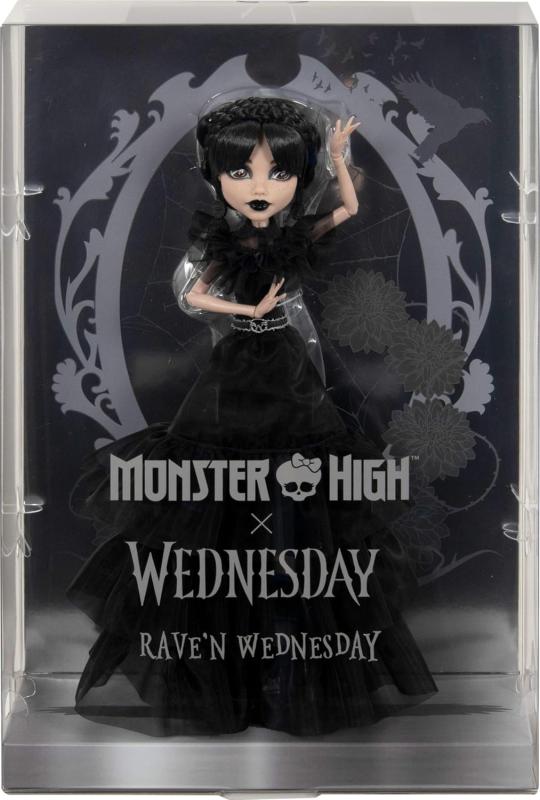 Уэнсдей Аддамс в платье / monster high