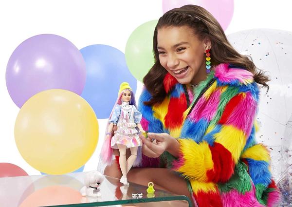Барби экстра #2 с пуделем и аксессуарами (28 см.) от Mattel