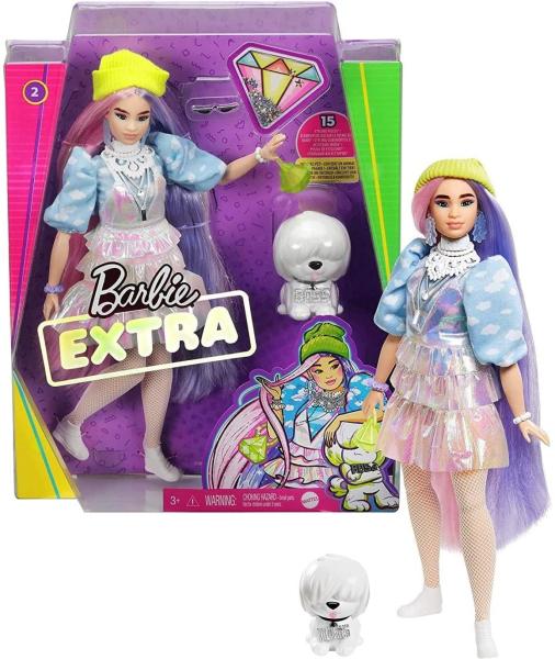 Барби экстра #2 с пуделем и аксессуарами (28 см.) от Mattel