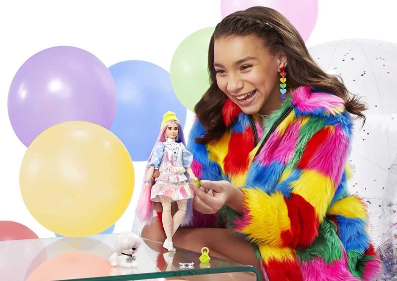 Барби экстра #2 с пуделем и аксессуарами (28 см.) от Mattel