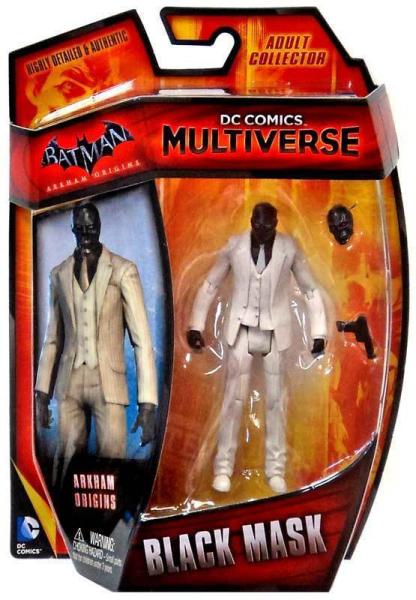 Чёрная маска "Бэтмен, Аркхем Ориджинс" (10 см.) от Mattel