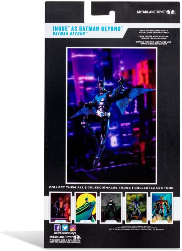Бэтмен сине-чёрный с аксессуарами "Бэтмен будущего" (18 см.) от McFarlane