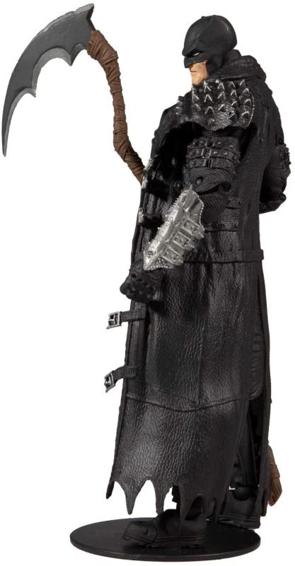 Бэтмен в плаще c косой и аксессурами "Death Metal" ( около 18 см.) от McFarlane