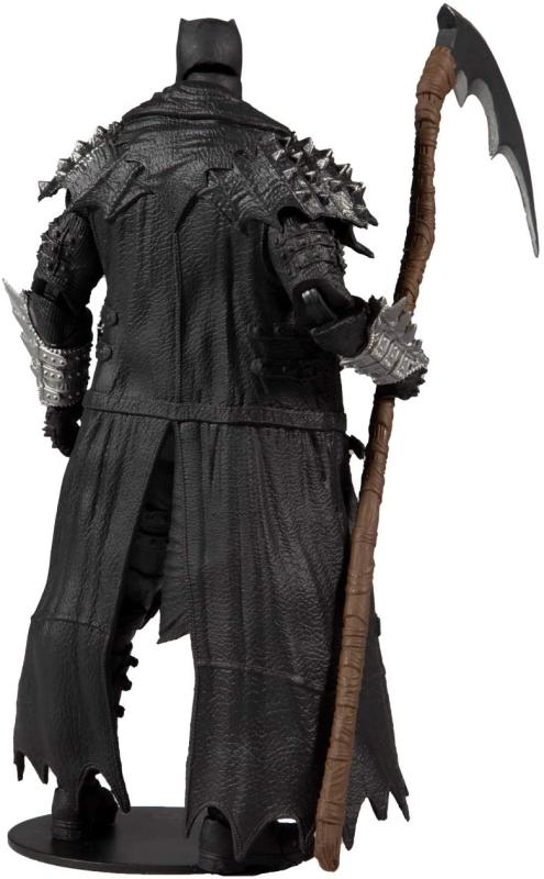Бэтмен в плаще c косой и аксессурами "Death Metal" ( около 18 см.) от McFarlane