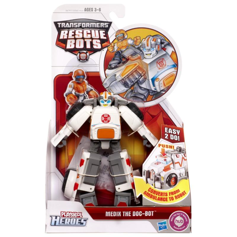 Бот спасатель медик Медикс "боты спасатели" (16 см.) от Hasbro
