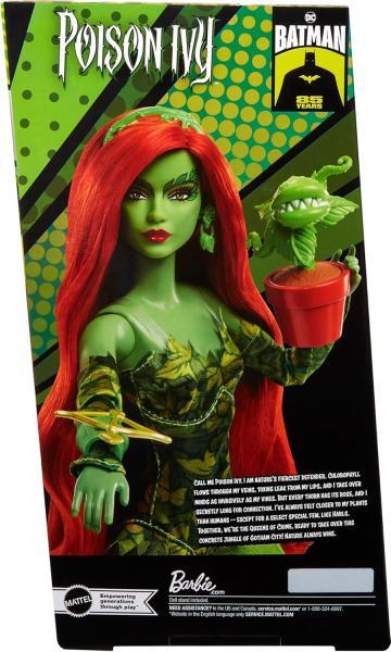 Ядовитый Плющ с аксессуарами / Poison Ivy "DC Batman 85th Anniversary" от Mattel ( около 30 см.)