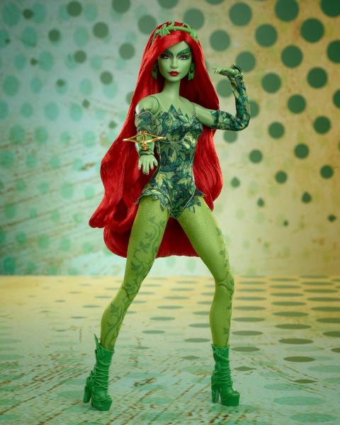 Ядовитый Плющ с аксессуарами / Poison Ivy "DC Batman 85th Anniversary" от Mattel ( около 30 см.)