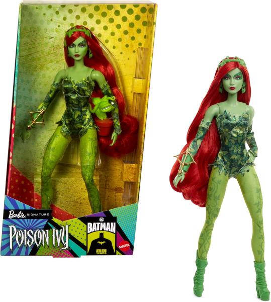 Ядовитый Плющ с аксессуарами / Poison Ivy "DC Batman 85th Anniversary" от Mattel ( около 30 см.)