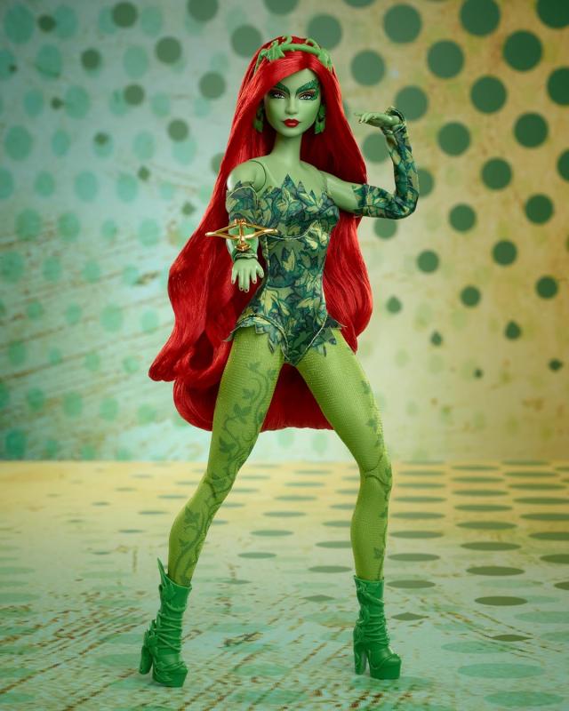 Ядовитый Плющ с аксессуарами / Poison Ivy "DC Batman 85th Anniversary" от Mattel ( около 30 см.)