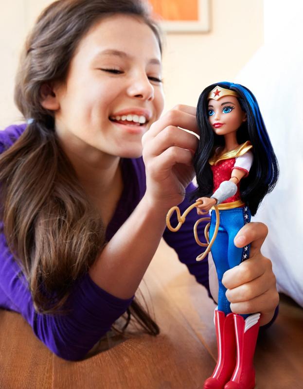 Чудо - женщина Ванда с лассо "super hero girls"  (около 30 см.) от Mattel