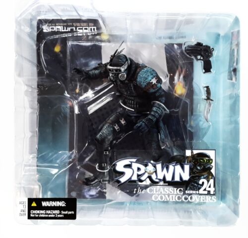 Спаун / Spawn с оружием и подставкой "18 см" от McFarlane