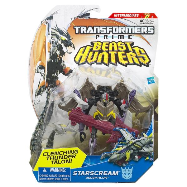 Десептикон Старскрим с оружием "охотники на чудовищ" (около 12 см.) от Hasbro