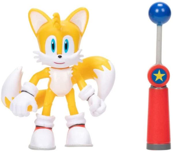 Тейлз с аксессуаром "ёжик соник" (9 см.) от Jakks