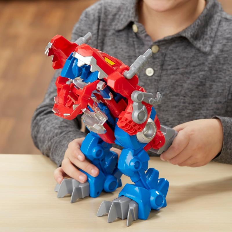 Динобот Оптимус Прайм "боты спасатели" (около 24 см.) от Hasbro