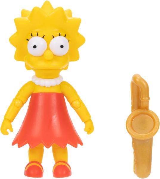 Лиза Симпсон с саксофоном "Симпсоны" (9 см.) от Jakks