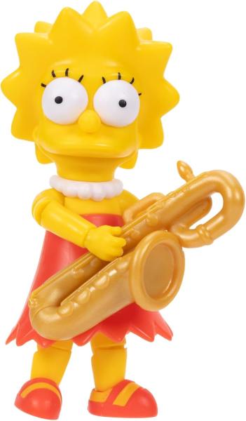 Лиза Симпсон с саксофоном "Симпсоны" (9 см.) от Jakks