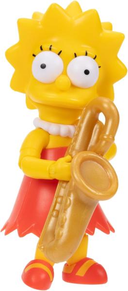 Лиза Симпсон с саксофоном "Симпсоны" (9 см.) от Jakks