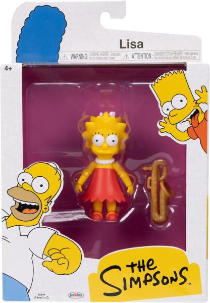 Лиза Симпсон с саксофоном "Симпсоны" (9 см.) от Jakks