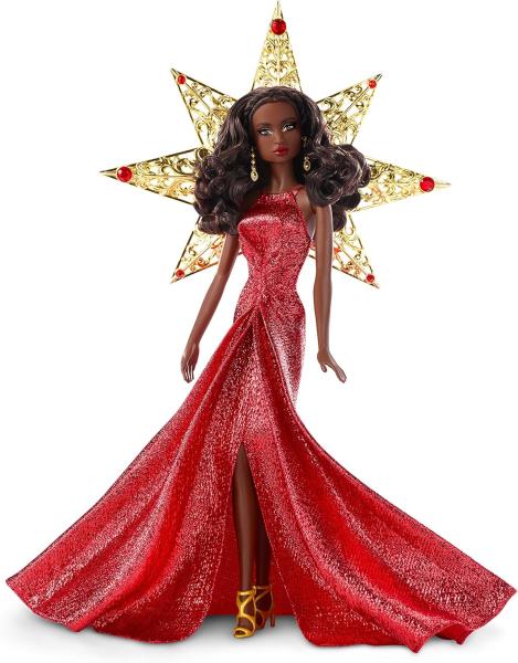 Барби афро-американка "Holiday" (2017 г.) от Mattel