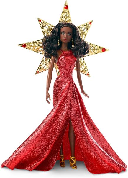 Барби афро-американка "Holiday" (2017 г.) от Mattel