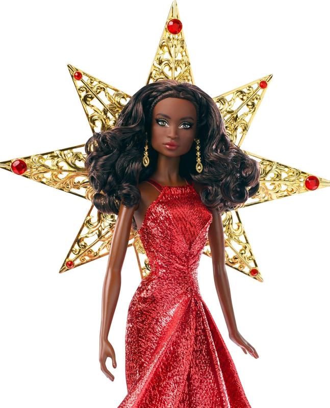 Барби афро-американка "Holiday" (2017 г.) от Mattel