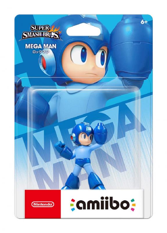 Коллекционная фигурка Мега Мен (около 7 см.) от Amiibo для Nintendo