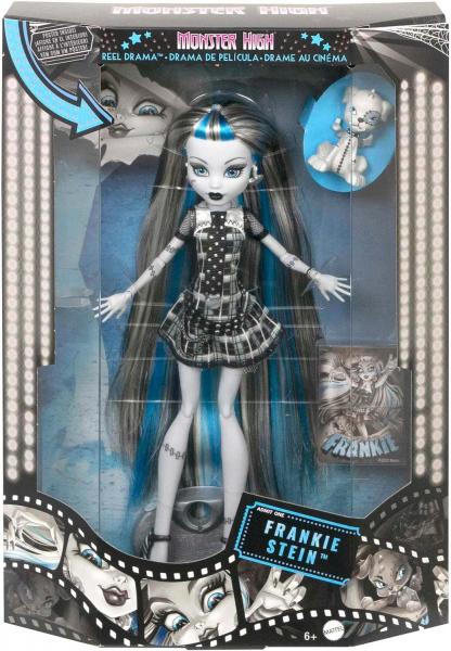 Фрэнки Штейн с питомцем "Reel Drama" (2025г.) от Mattel