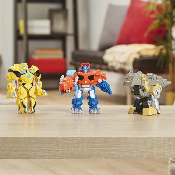 Оптимус Прайм, Бамблби и Гримлок "боты спасатели" (около 12 см.) от Hasbro