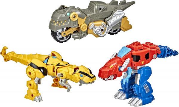 Оптимус Прайм, Бамблби и Гримлок "боты спасатели" (около 12 см.) от Hasbro