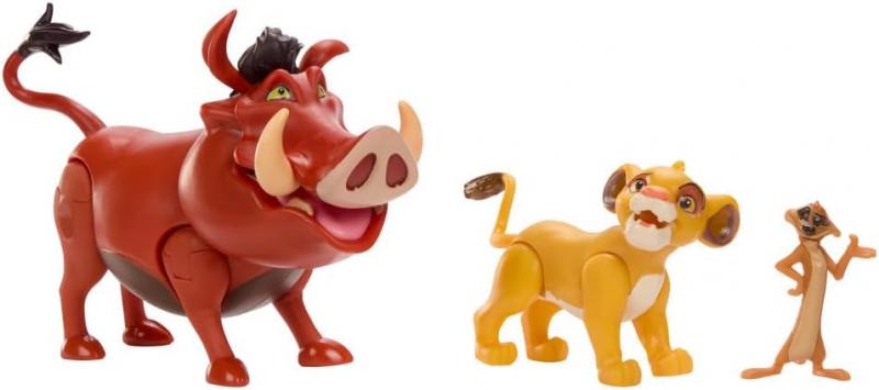 Пумба, Тимон и Симба " король лев" (4-13 см.) от Mattel