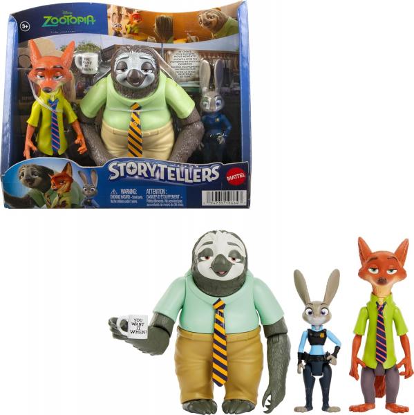 Джуди Хопс, Ник Уайлд и Флэш "зверополис" (до 13 см.) от Mattel