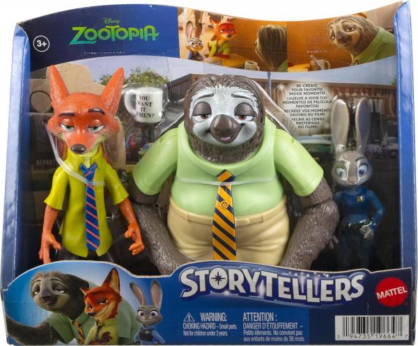 Джуди Хопс, Ник Уайлд и Флэш "зверополис" (до 13 см.) от Mattel