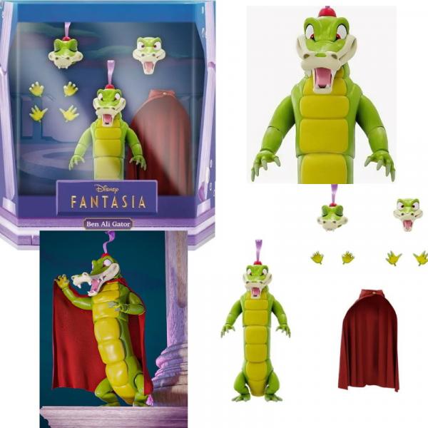Аллигатор Бен Али с аксессуарами "Фантазия / танец часов" (около 18 см.) от Super 7