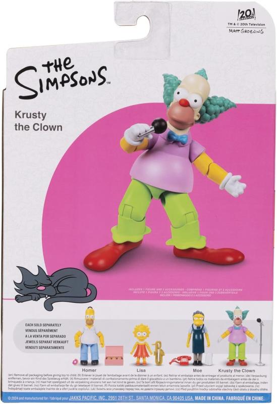Клоун Красти с микрофоном "Симпсоны" (14 см.) от Jakks