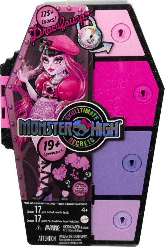 Дракулаура со шкафчиком и сюрпризами от Mattel