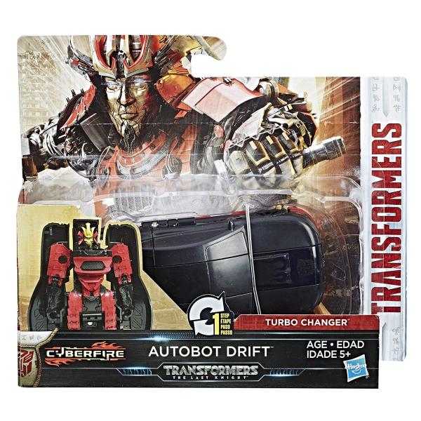 Автобот Дрифт чёрно-красный "последний рыцарь" (10 см.) от Hasbro