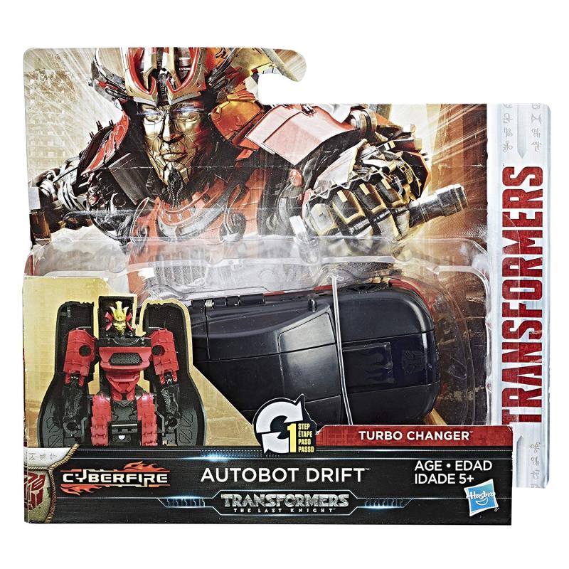 Автобот Дрифт чёрно-красный "последний рыцарь" (10 см.) от Hasbro