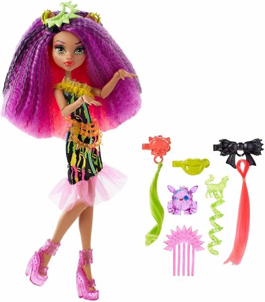 Клодин Вульф с аксессуарами серии "электризованные" от Mattel