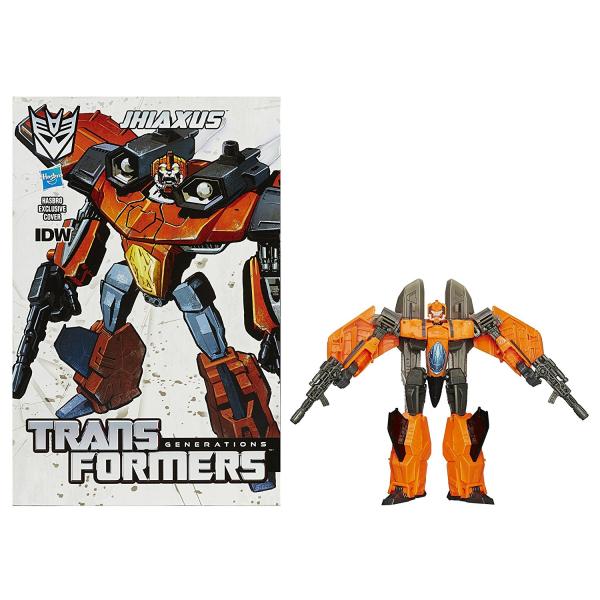 Джиаксас с оружием и комиксом "поколение трансформеров" (12 см.) от Hasbro