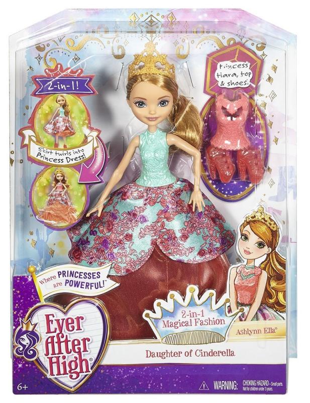 Эшлин Элла серии "модный гардероб" 2в1 (28 см.) от Mattel