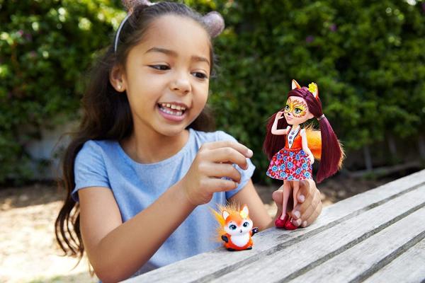 Фелисити с лисёнком "Энчантималс" (15.5 см.) от Mattel