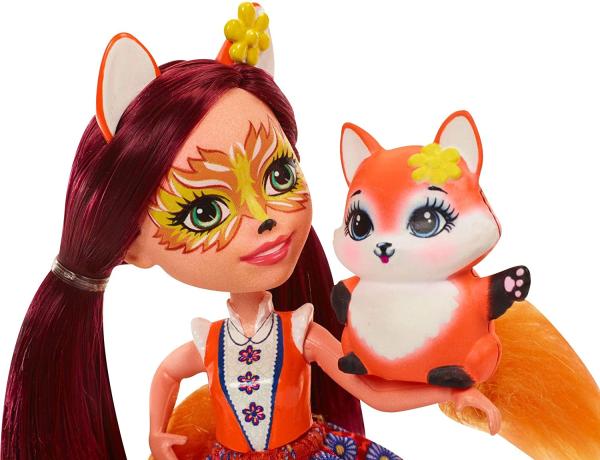 Фелисити с лисёнком "Энчантималс" (15.5 см.) от Mattel