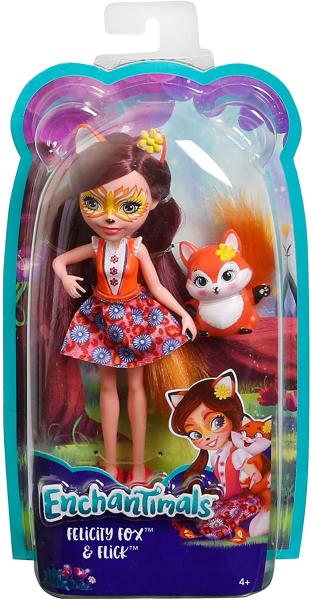 Фелисити с лисёнком "Энчантималс" (15.5 см.) от Mattel