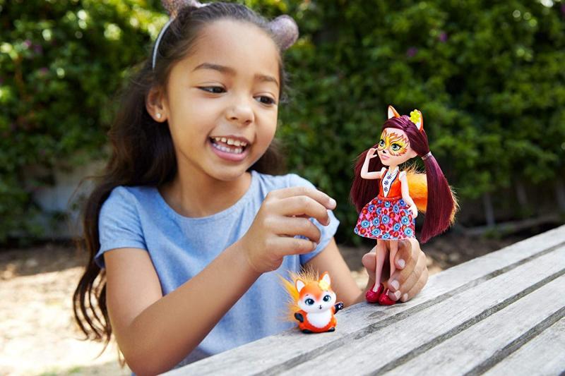 Фелисити с лисёнком "Энчантималс" (15.5 см.) от Mattel