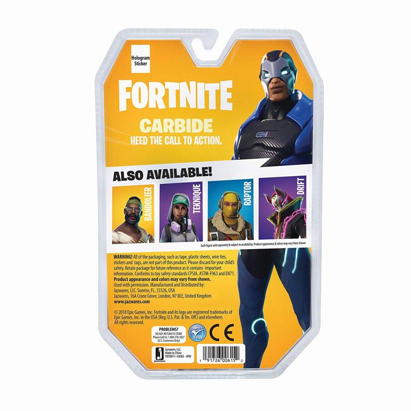 Карбид с аксессуарами / FortNight Carbide (10.2 см.) от Jazwares
