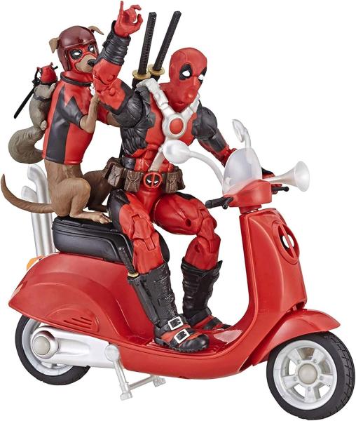 ДедПул со скутером, собачкой, белочкой и оружием (15.5 см.) от Hasbro