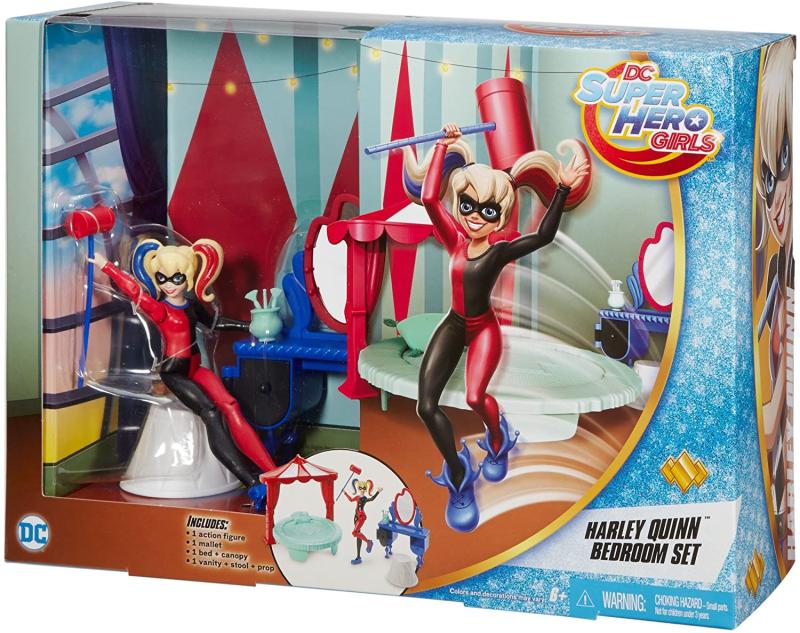 Харли Квин и игровой набор от Mattel (18 см.)
