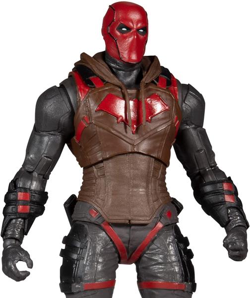 Красный колпак с аксессуарами  "рыцари Готэма" (18 см.) от McFarlane